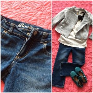 $5 BUNDLED ~EUC~ Crazy8 Toddler Girl bootcut JEANS